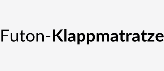 Klappmatratzen