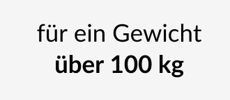 Matratzen für ein Gewicht über 100 kg