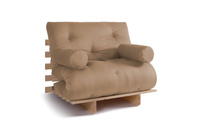 Schlafsofa 90x200 - Slim Comfort Classic - Pascall Futon Beige
