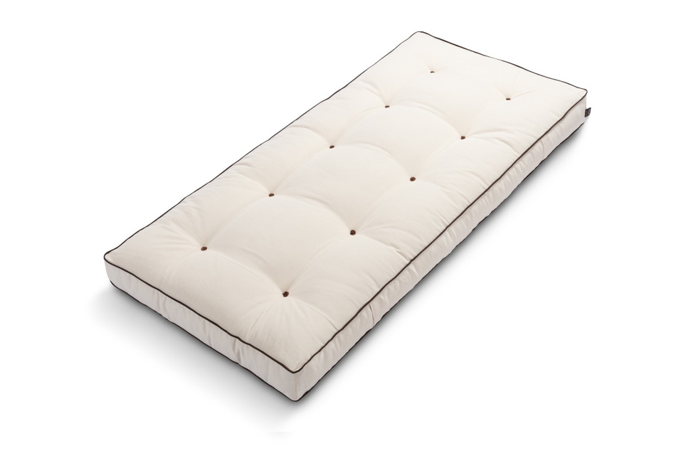 Matratze Futon 90x200 mit Kokos - Pascall Medium Coco Kedro Ecru
