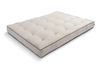 Matratze Futon 160x200 mit Wolle, Latex und Kokos - Pascall Comfort Wool Hard Kedro Leinen