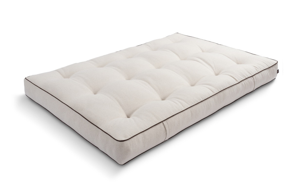 Matratze Futon 120x200 mit Latex-Kokos - Pascall Comfort Relax Hard Kedro Leinen