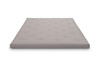 Matratze Futon 180x200 mit Kokos - Pascall Medium Coco Grau