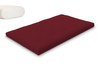 Matratze Futon 120x200 - Pascall Slim Natural Bordeaux
