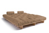Schlafsofa 180x200 - Slim Comfort Classic - Pascall Futon Beige