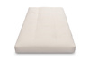 Matratze Futon 90x200 mit Wolle, Latex und Kokos - Pascall Comfort Wool Ecru