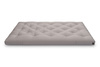 Matratze Futon 120x200 mit Latex - Pascall Slim Duo Latex Grau