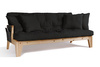 Schlafsofa 200 cm - Sakura - Pascall Futon Schwarz