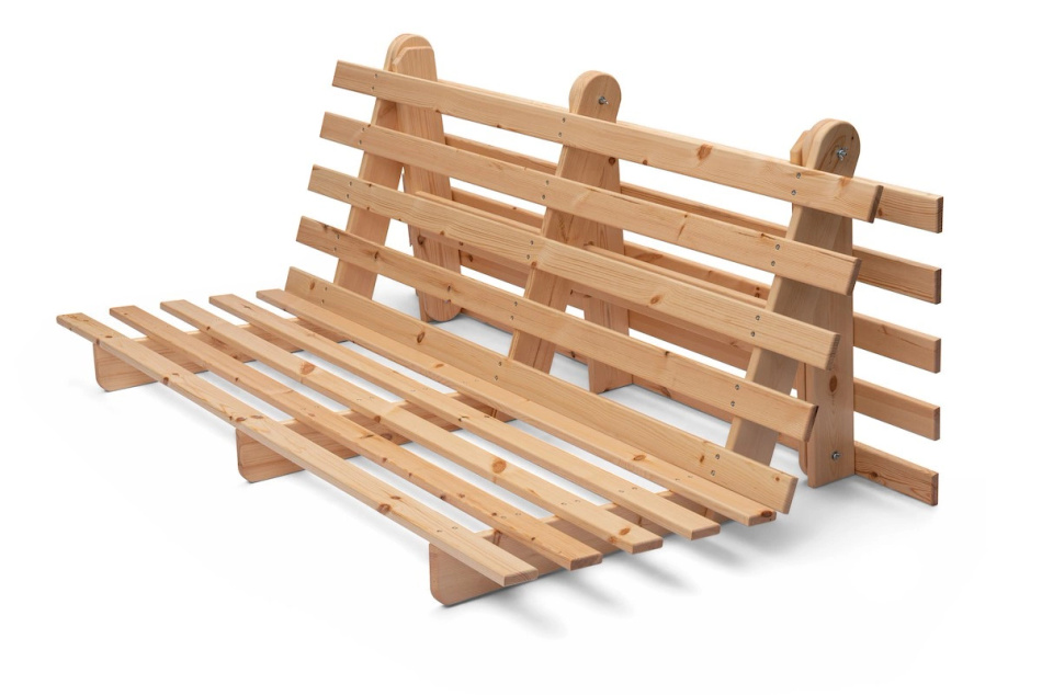 Ausziehbares Gartensofa 180x200 – Freedom Classic – Pascall Futon Marron