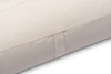 Matratze Futon 140x200 mit Latex - Pascall Medium Duo Latex Ecru