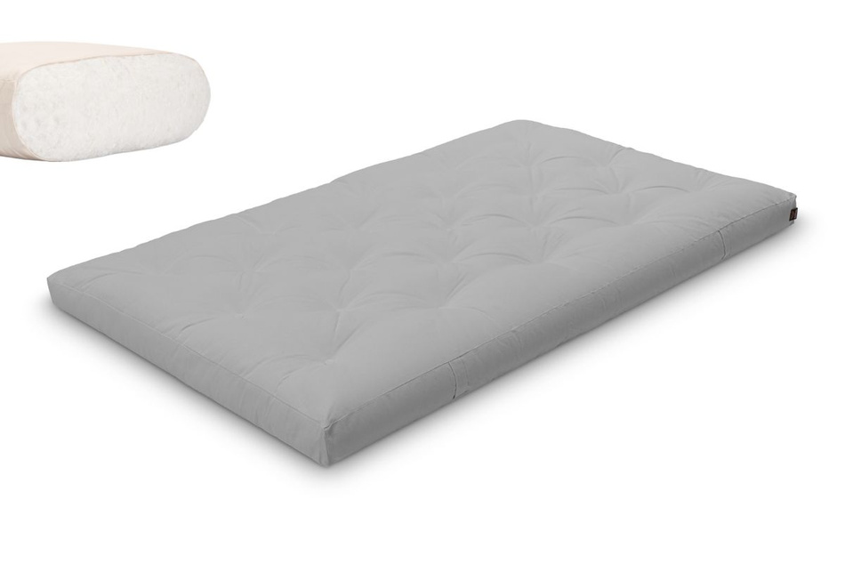 Matratze Futon 120x200 - Pascall Slim Natural Tauben-Glow