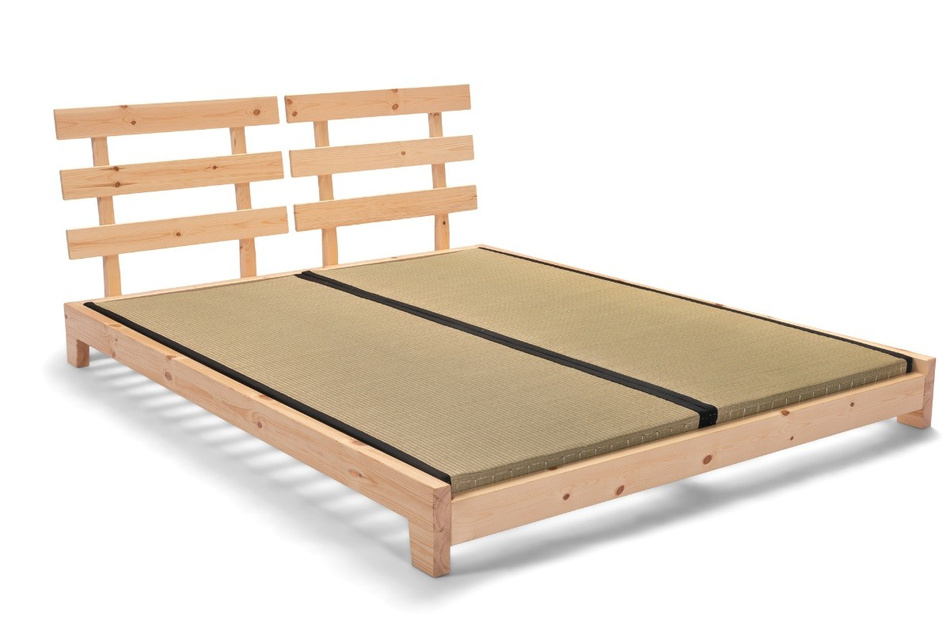 Bett Futon 140x200 - Pascall Aisha Classic Tatami Natura