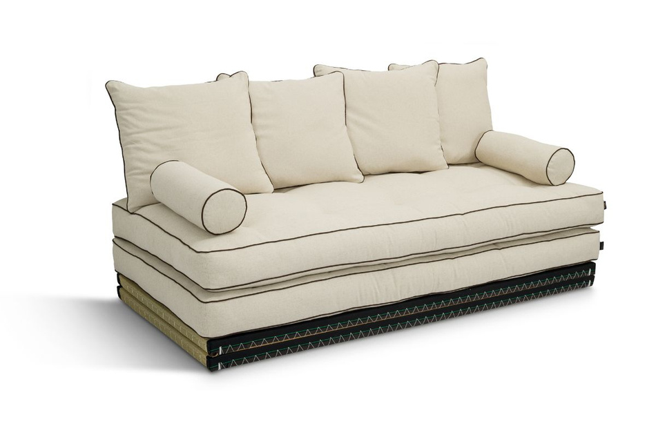Sofa Tatami Medium Natural Kedro 70x200 - Pascall Futon Leinen