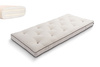 Matratze Futon 90x200 mit Latex - Pascall Slim Duo Latex Kedro Leinen