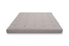 Matratze Futon 200x200 mit Wolle, Latex und Kokos - Pascall Comfort Wool Grau
