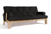 Schlafsofa 200 cm - Sakura - Pascall Futon Schwarz