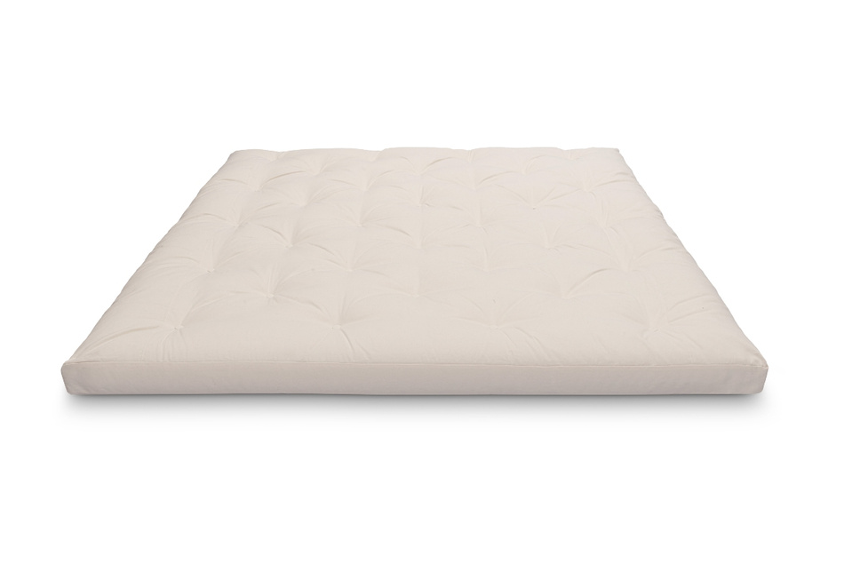 Matratze Futon 180x200 - Pascall Slim Natural Ecru