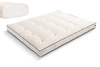 Matratze Futon 160x200 - Pascall Medium Natural Kedro Ecru