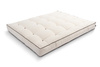 Matratze Futon 180x200 mit Wolle, Latex und Kokos - Pascall Comfort Wool Hard Kedro Ecru