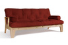 Schlafsofa 200 cm - Sakura - Pascall Futon Ziegelstein