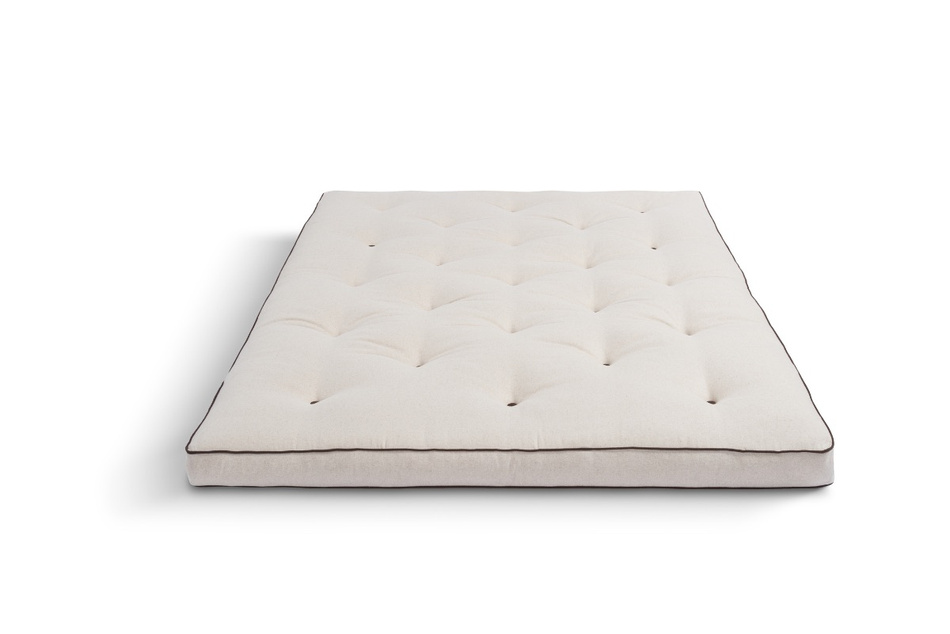 Matratze Futon 140x200 - Pascall Slim Natural Kedro Leinen