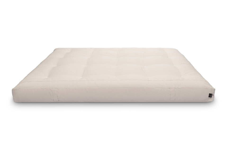 Matratze Futon 160x200 mit Latex - Pascall Medium Latex Ecru