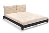 Bett Futon 140x200 - Pascall Aisha Exclusive Black