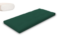 Matratze Futon 90x200 - Pascall Slim Natural Flaschengrün