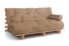 Schlafsofa 180x200 - Slim Comfort Classic - Pascall Futon Beige