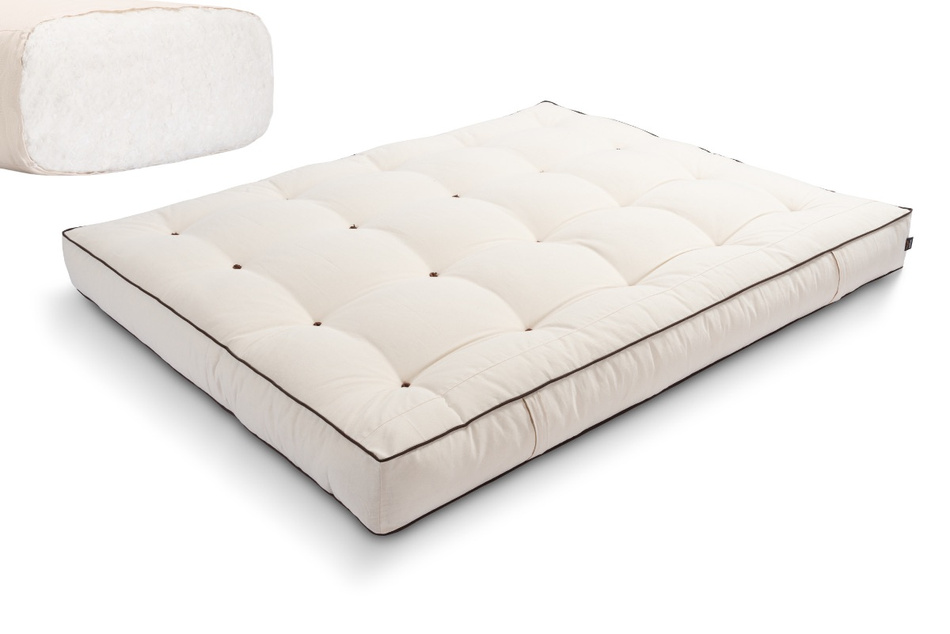 Matratze Futon 180x200 - Pascall Comfort Natural Kedro Ecru
