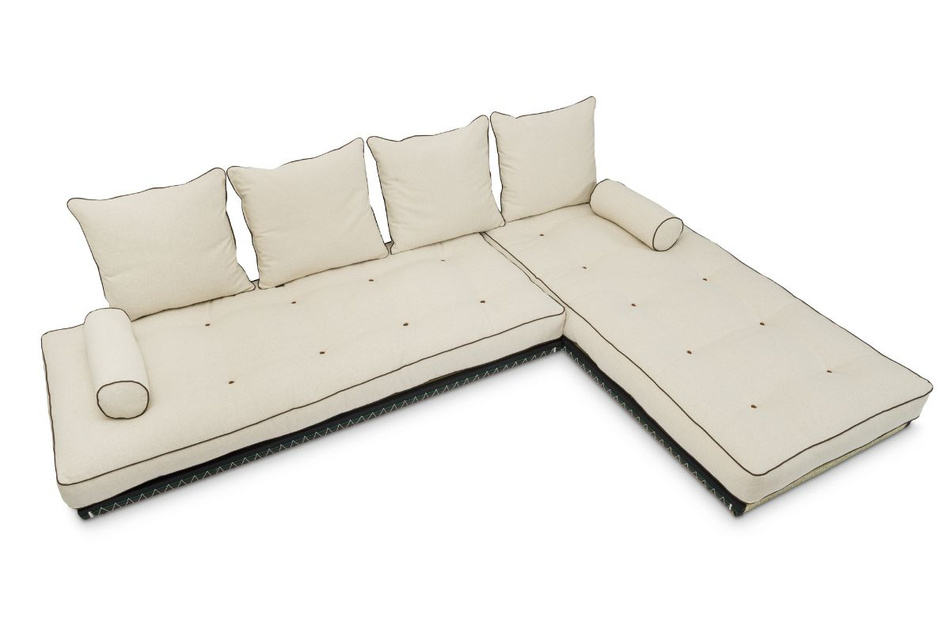 Ecksofa Tatami Medium Latex Kedro 100x200 - Pascall Futon Leinen