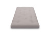 Matratze Futon 90x200 - Pascall Slim Natural Grau