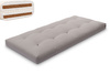 Matratze Futon 90x200 mit Latex-Kokos - Pascall Comfort Relax Hard Grau
