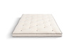Matratze Futon 140x200 mit Latex - Pascall Slim Duo Latex Kedro Ecru