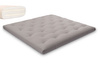 Matratze Futon 200x200 mit Latex - Pascall Slim Duo Latex Grau