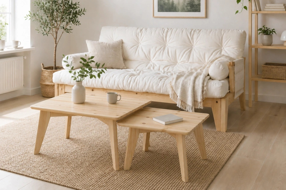 Sakura Couchtisch-Set - Pascall 60x40 und 90x60