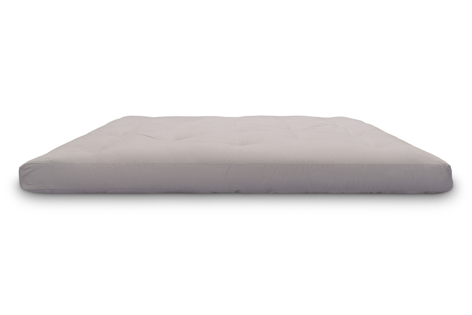 Matratze Futon 160x200 - Pascall Slim Natural Grau