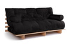 Schlafsofa 180x200 - Slim Comfort Classic - Pascall Futon Schwarz