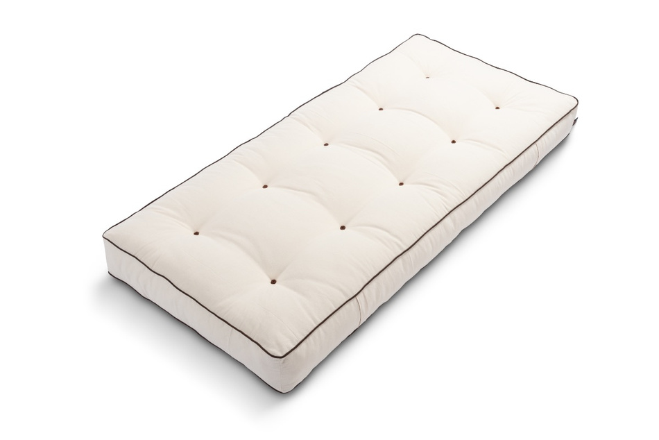 Matratze Futon 90x200 mit Latex - Pascall Comfort Trio Latex Kedro Ecru