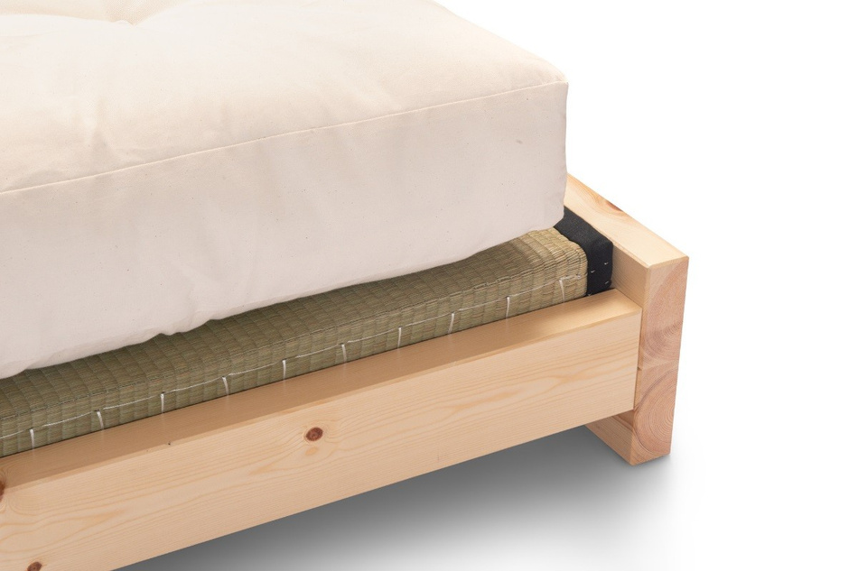 Bett Futon 160x200 - Pascall Aisha Basic Tatami Natura
