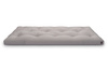 Matratze Futon 90x200 mit Latex - Pascall Slim Duo Latex Grau