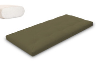 Matratze Futon 90x200 - Pascall Slim Natural Khaki