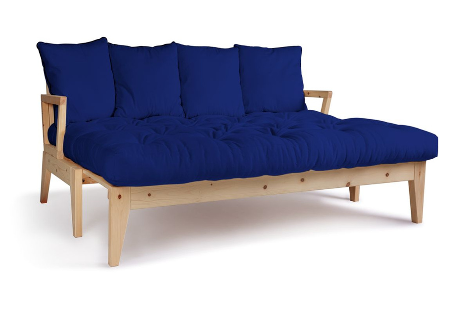 Schlafsofa 200 cm - Sakura - Pascall Futon Blau
