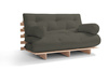 Ausziehbares Gartensofa 160x200 – Freedom Classic – Pascall Futon Piedra