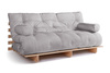 Schlafsofa 180x200 - Slim Comfort Classic - Pascall Futon Tauben-Glow