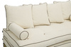 Ecksofa Tatami Medium Latex Kedro 90x200 - Pascall Futon Ecru