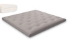 Matratze Futon 200x200 mit Latex - Pascall Slim Latex Grau