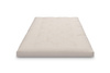 Matratze Futon 120x200 - Pascall Slim Natural Ecru