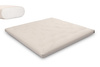 Matratze Futon 200x200 - Pascall Slim Natural Ecru