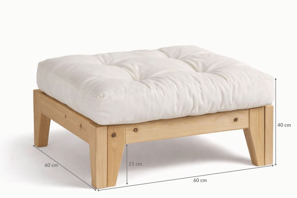 Hocker Sakura - Pascall Futon Marineblau